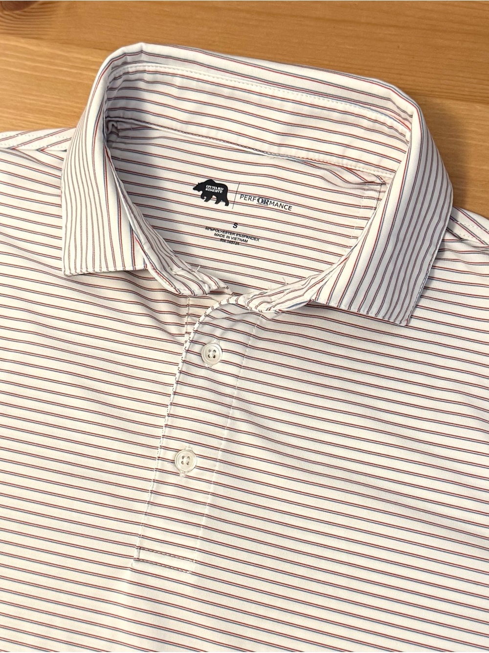 Onward Reserve Men’s Scout Strip Performance Polo